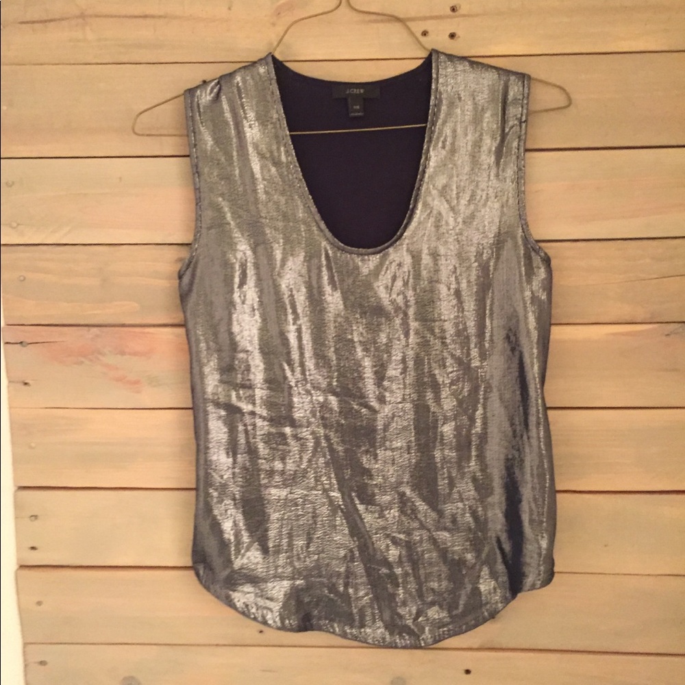 J. Crew Shimmer Holiday Party Tank women’s XXS